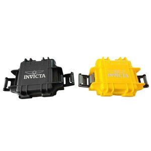 Invicta Watch Cases Yellow Black
